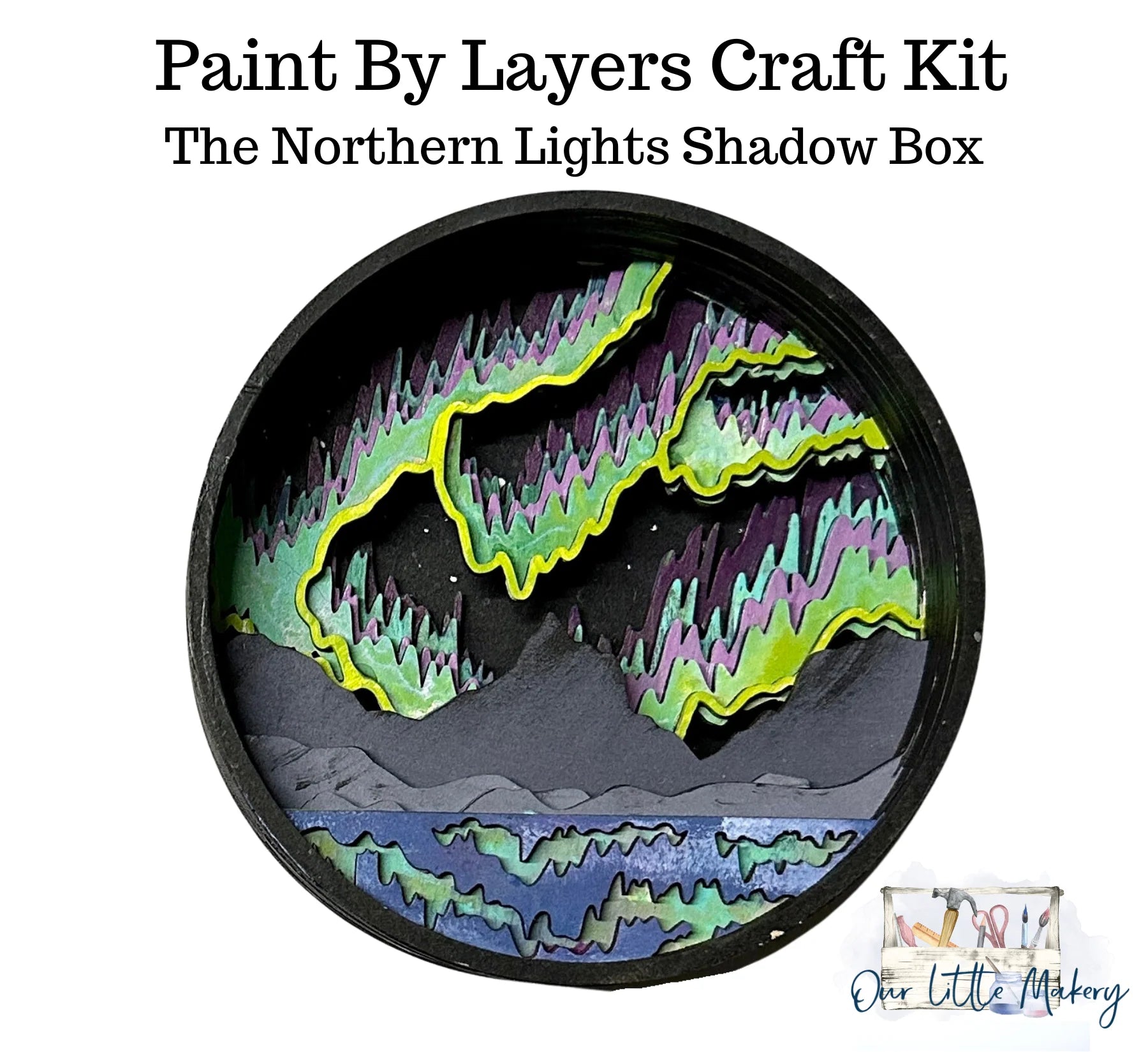Paint by layers craft kits