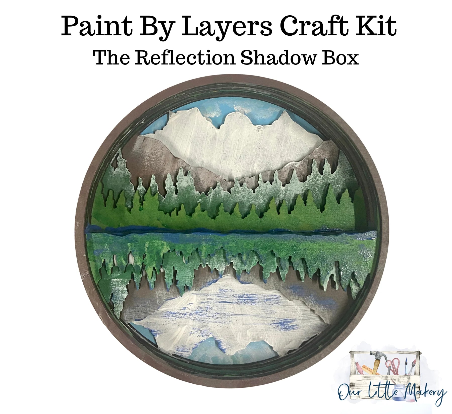 Paint by layers craft kits