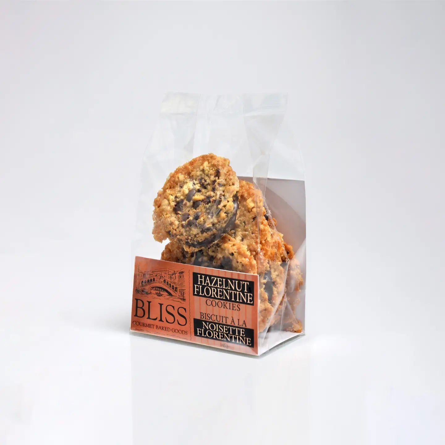 Hazelnut Florentine Cookies
