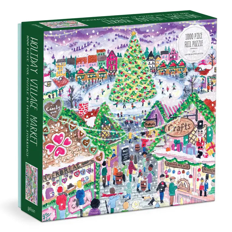 Holiday Village Market 1000 Piece Puzzle