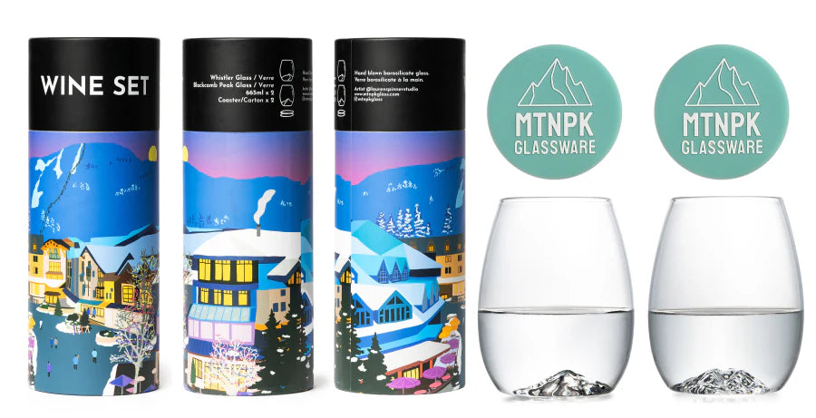 Wine set- Whistler Blackcomb
