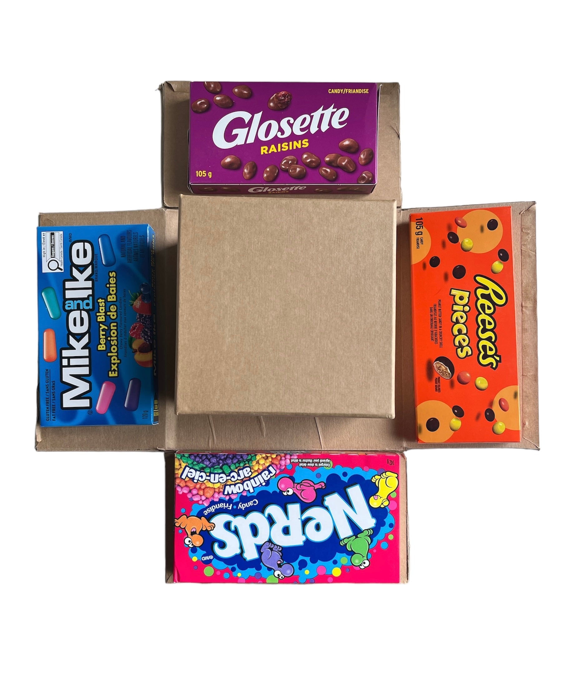 Candy explosion gift box