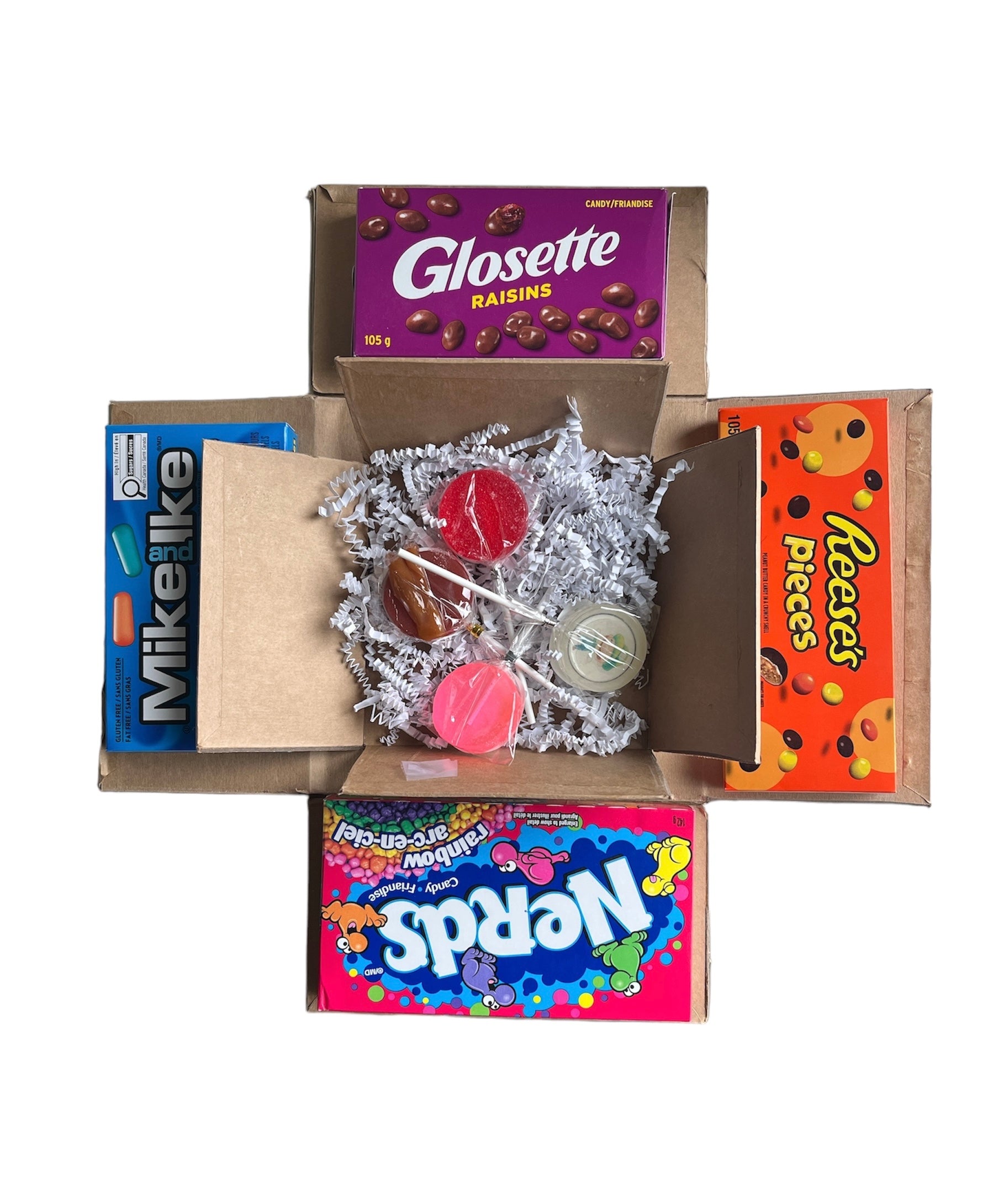 Candy explosion gift box