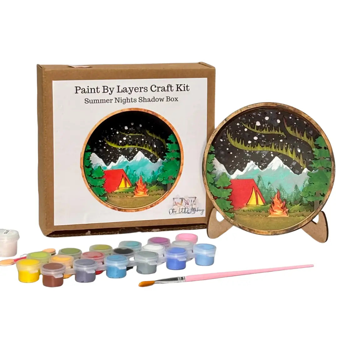 Paint by layers craft kits