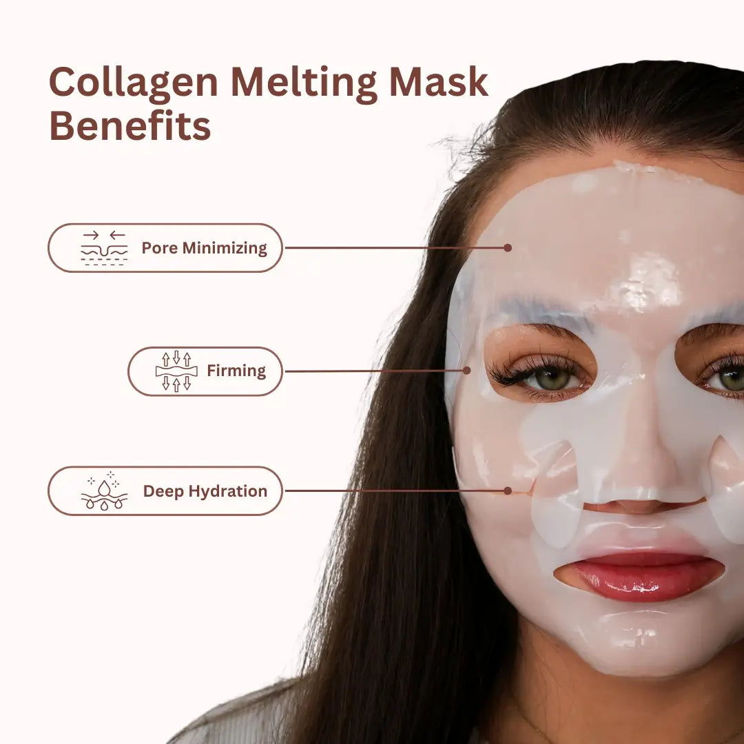 Melting masks- collagen & vitamin c