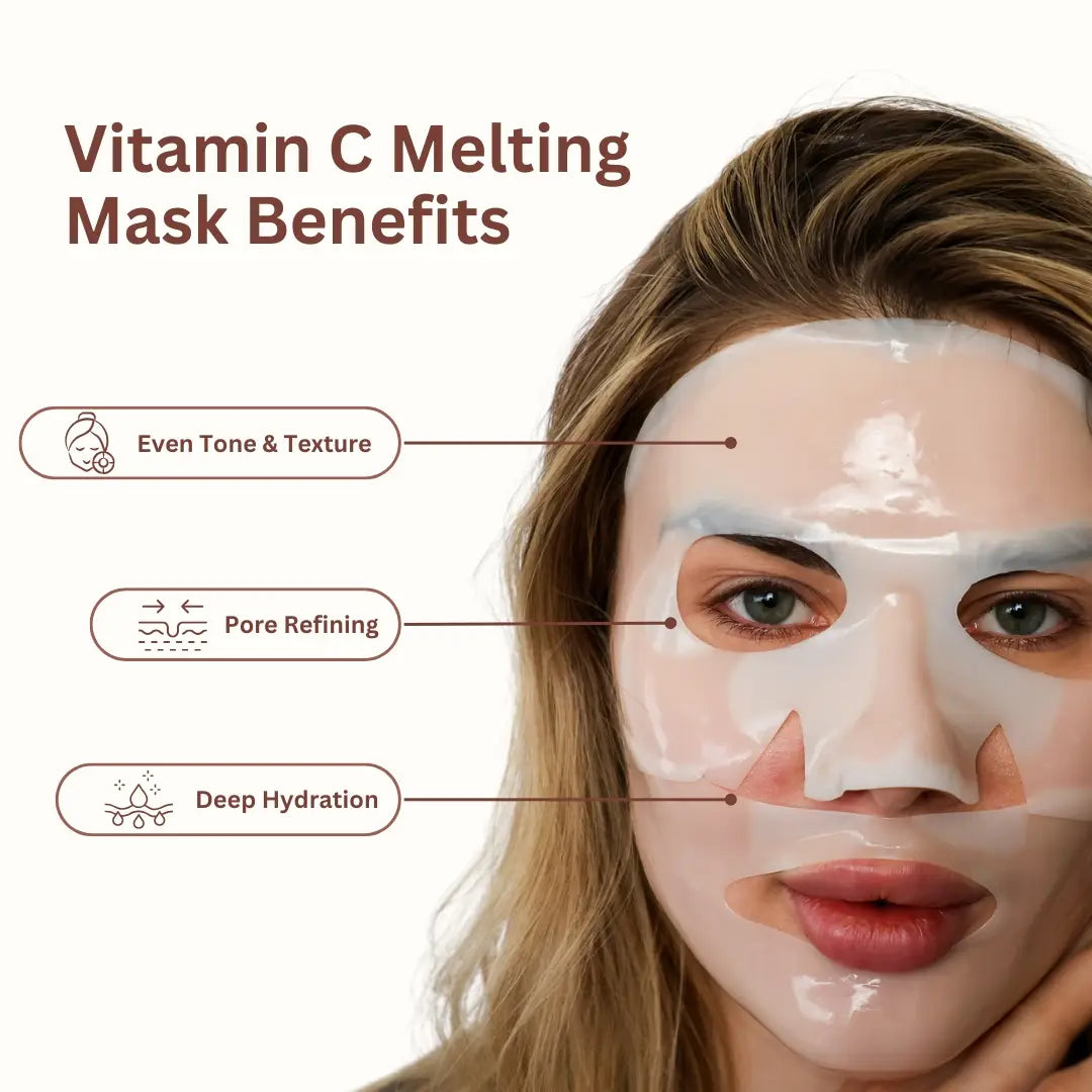 Melting masks- collagen & vitamin c