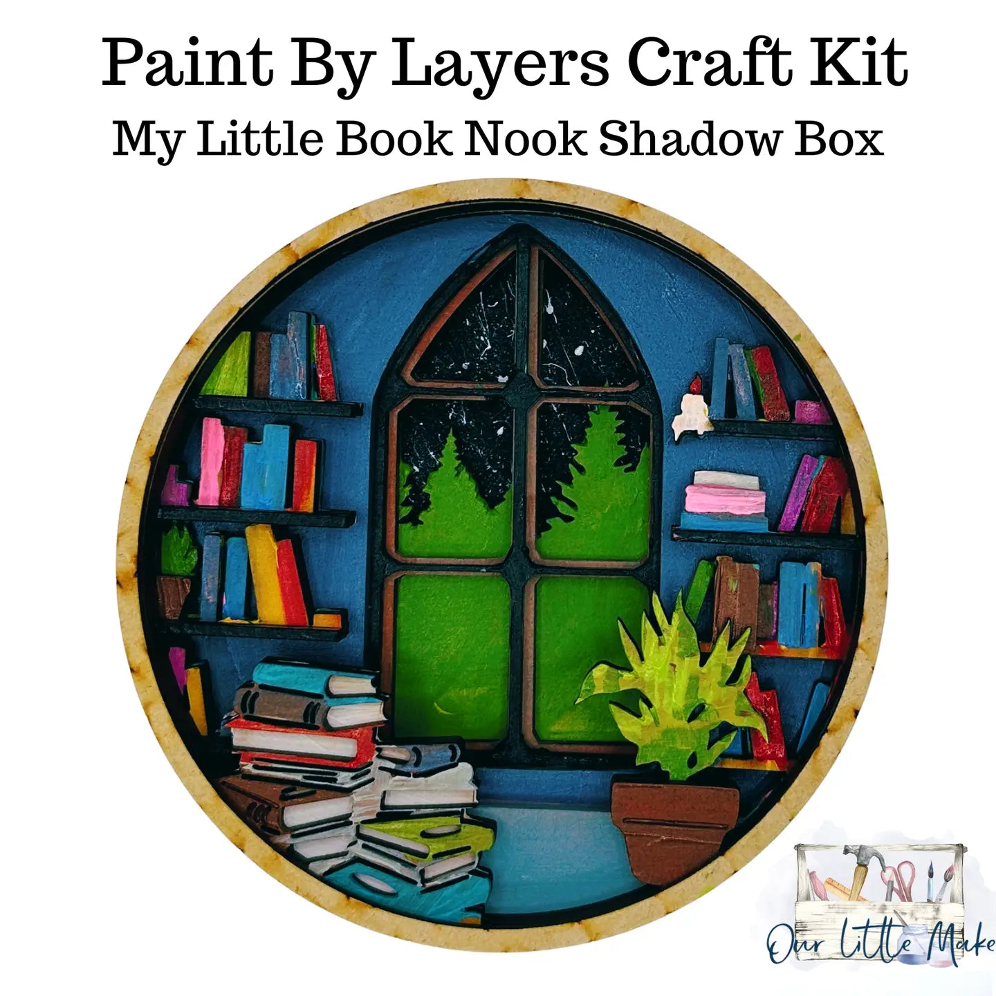 Paint by layers craft kits