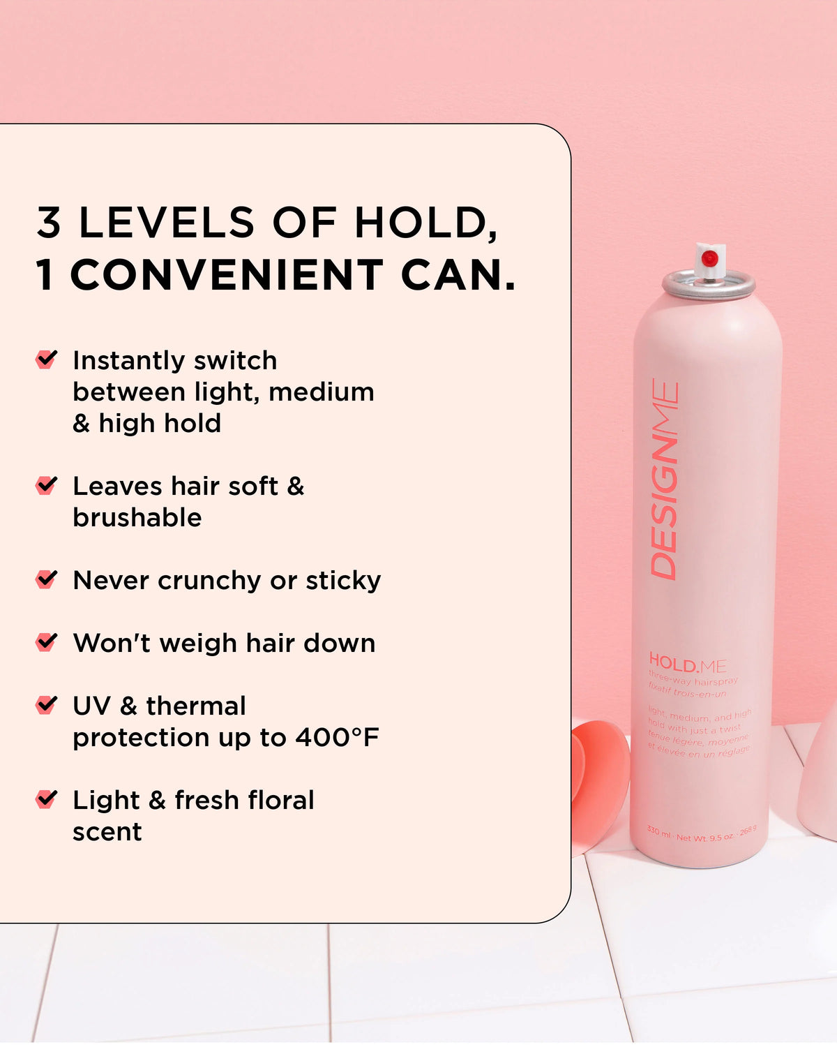Design me- Three way Hairspray