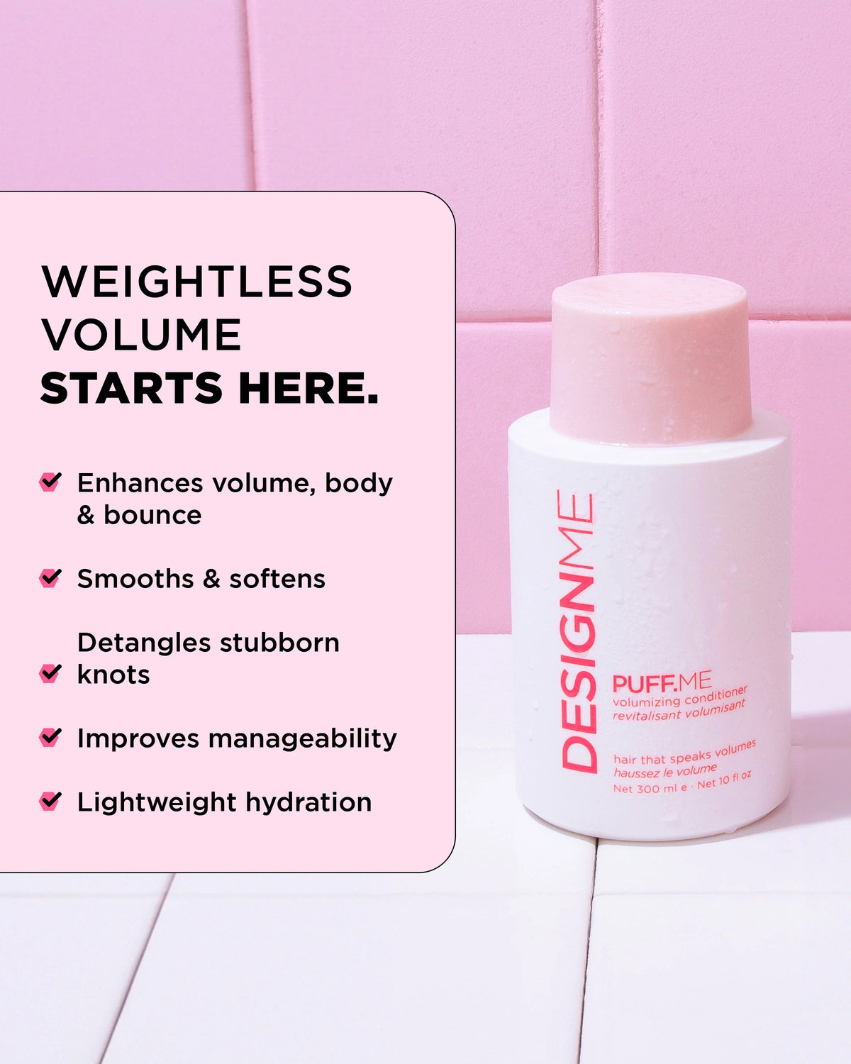 Design me- Puff me volumizing conditioner