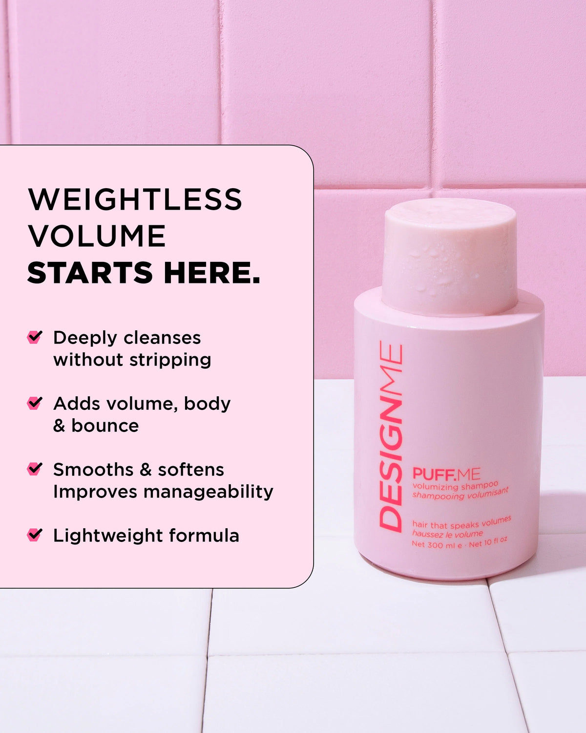Design me- Puff me Volumizing shampoo