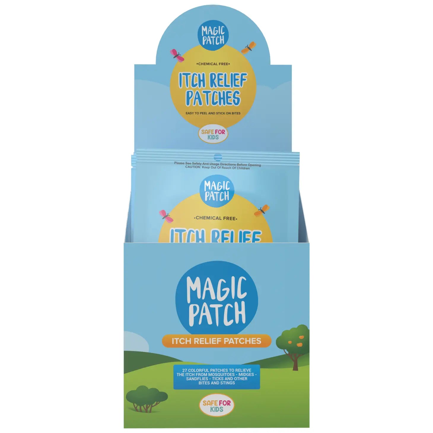 Magic patch bug itch relief patches