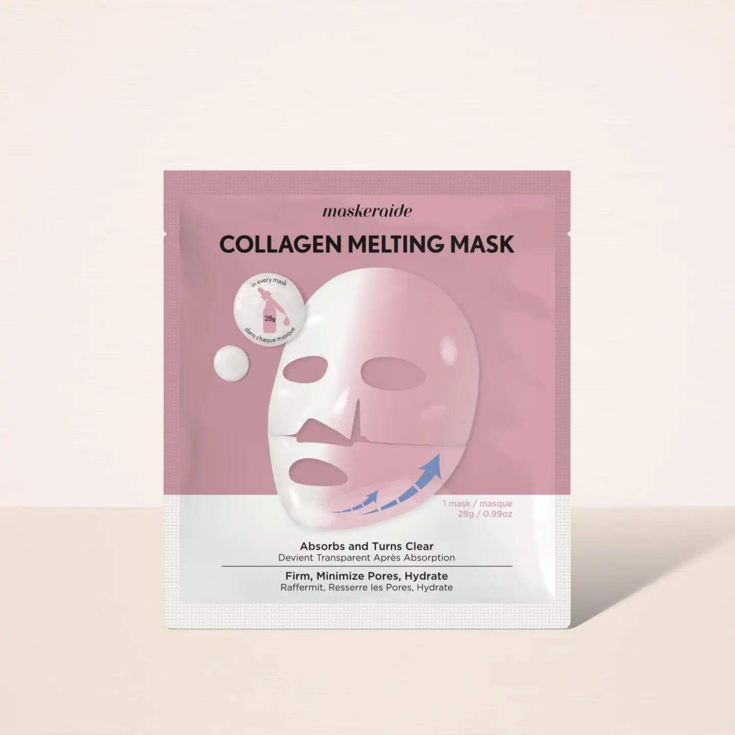 Melting masks- collagen & vitamin c