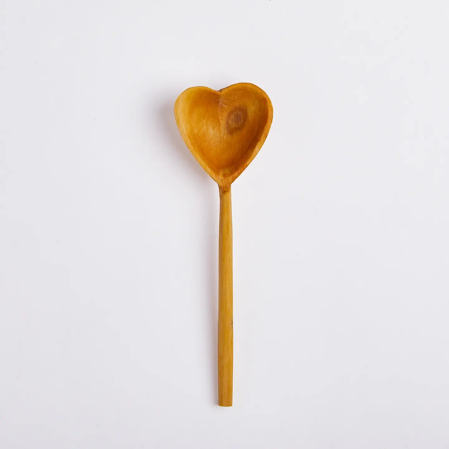 Hand Carved Heart Spoon