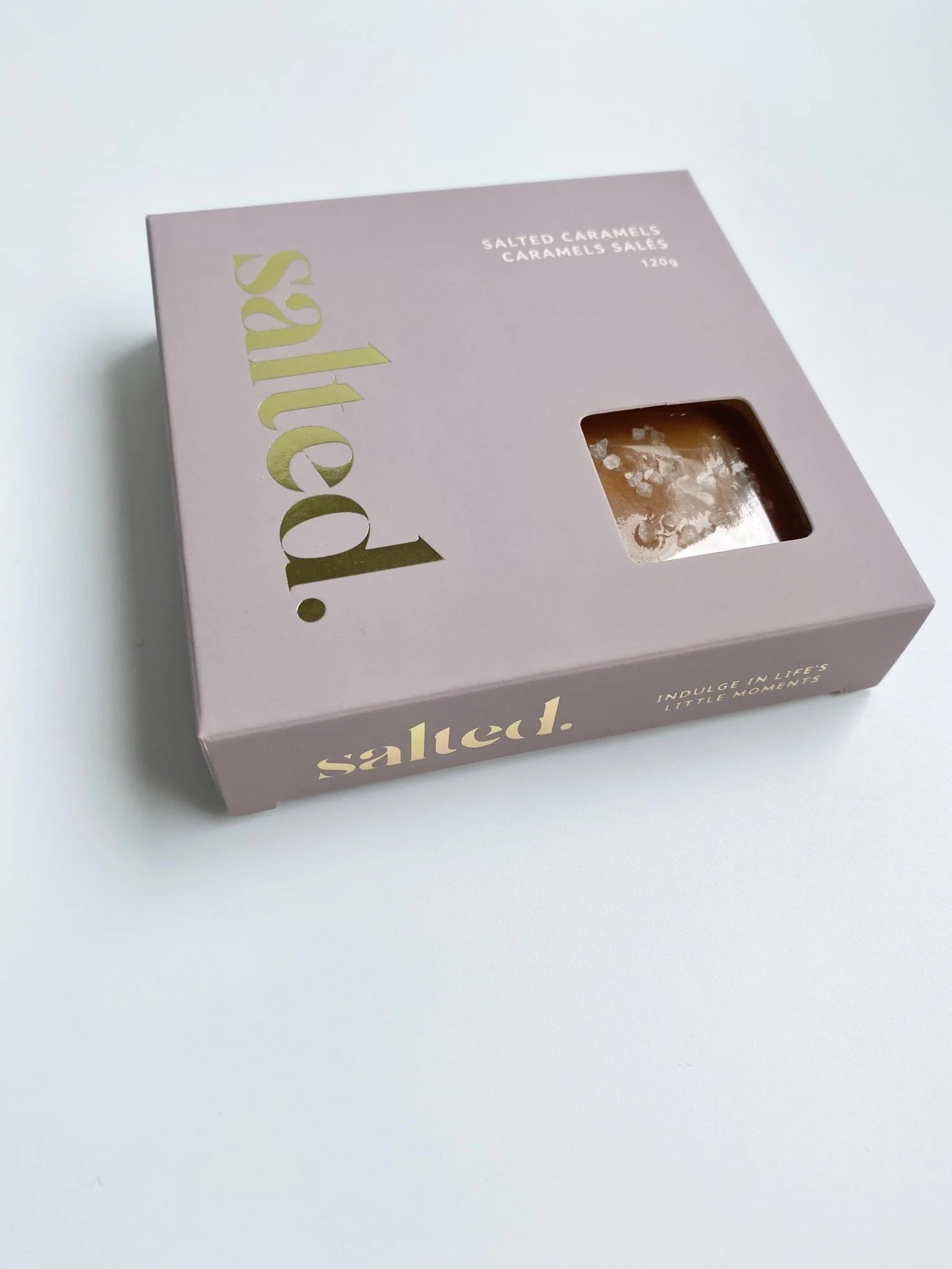 Classic Sea salt Caramels- 4 Piece Box