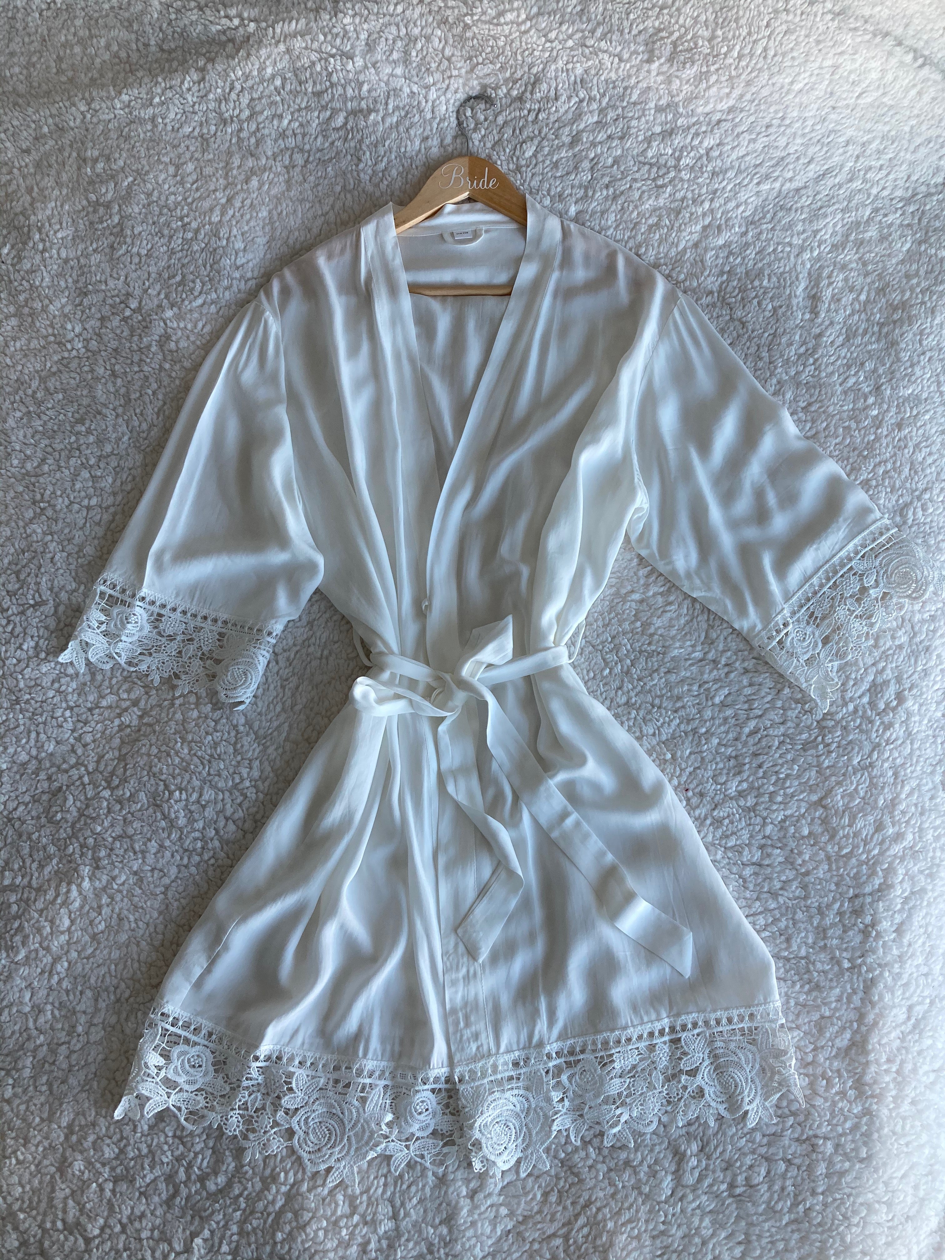 Beautiful Lace Detail Robe