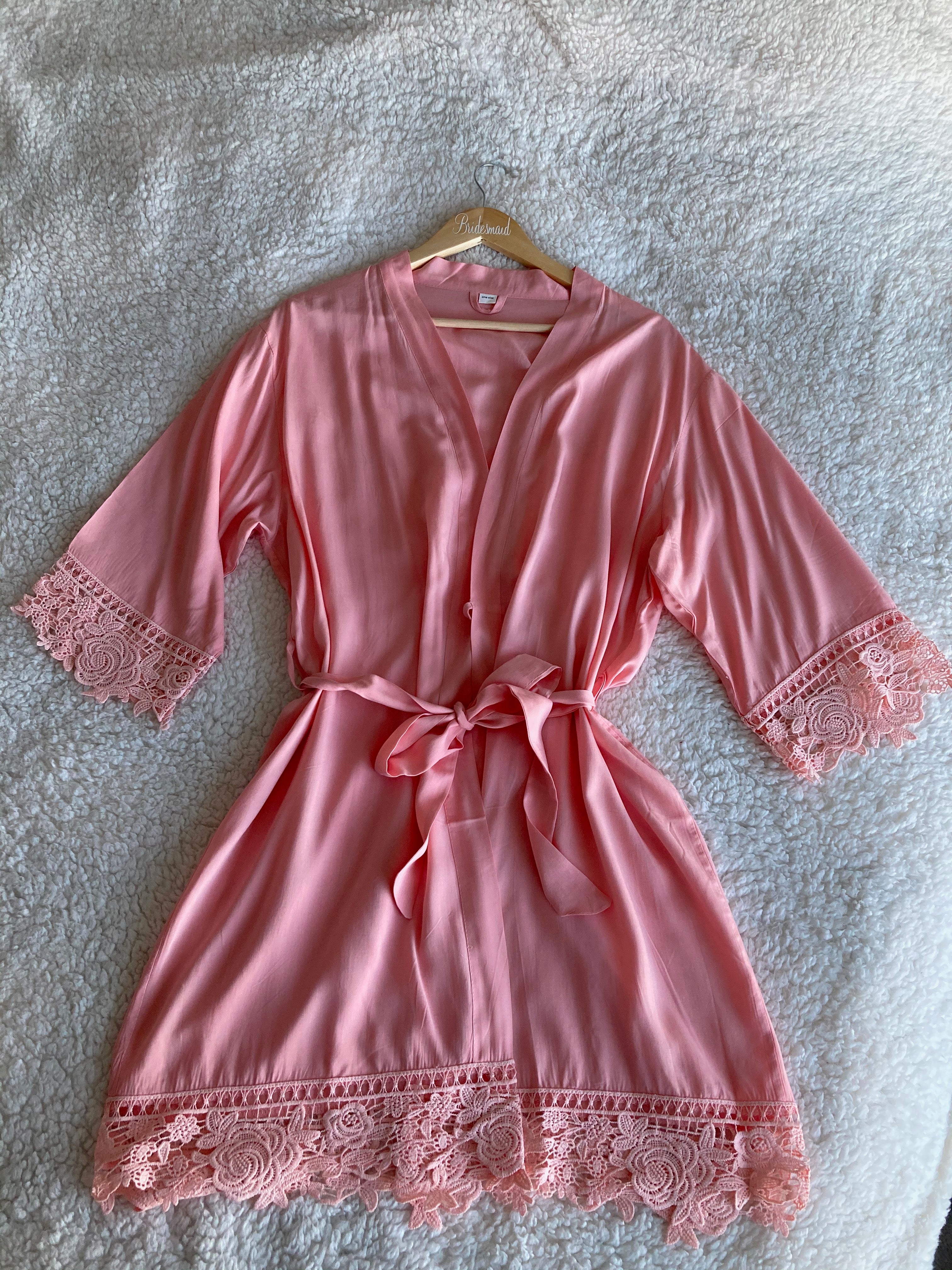 Beautiful Lace Detail Robe