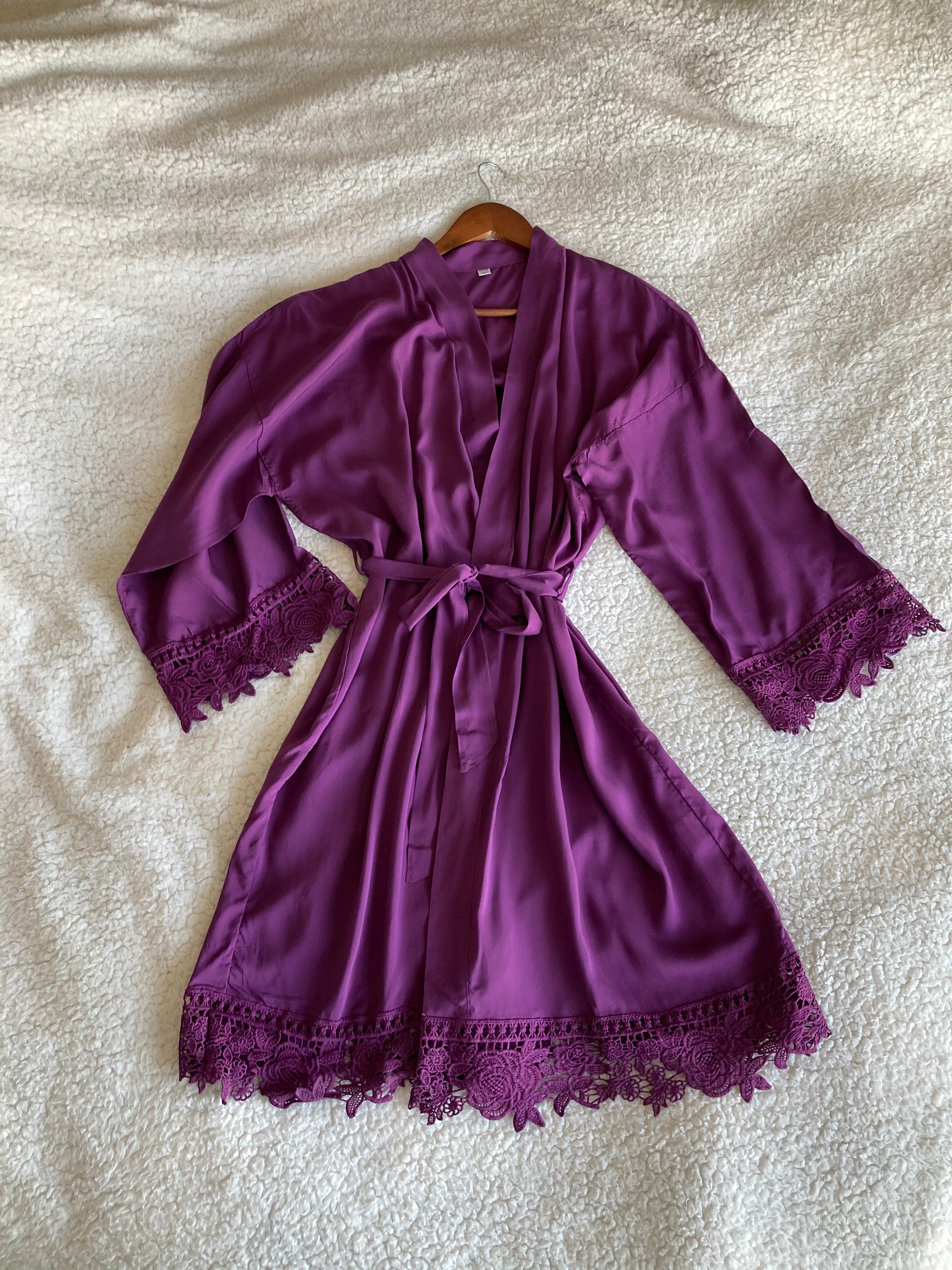 Beautiful Lace Detail Robe