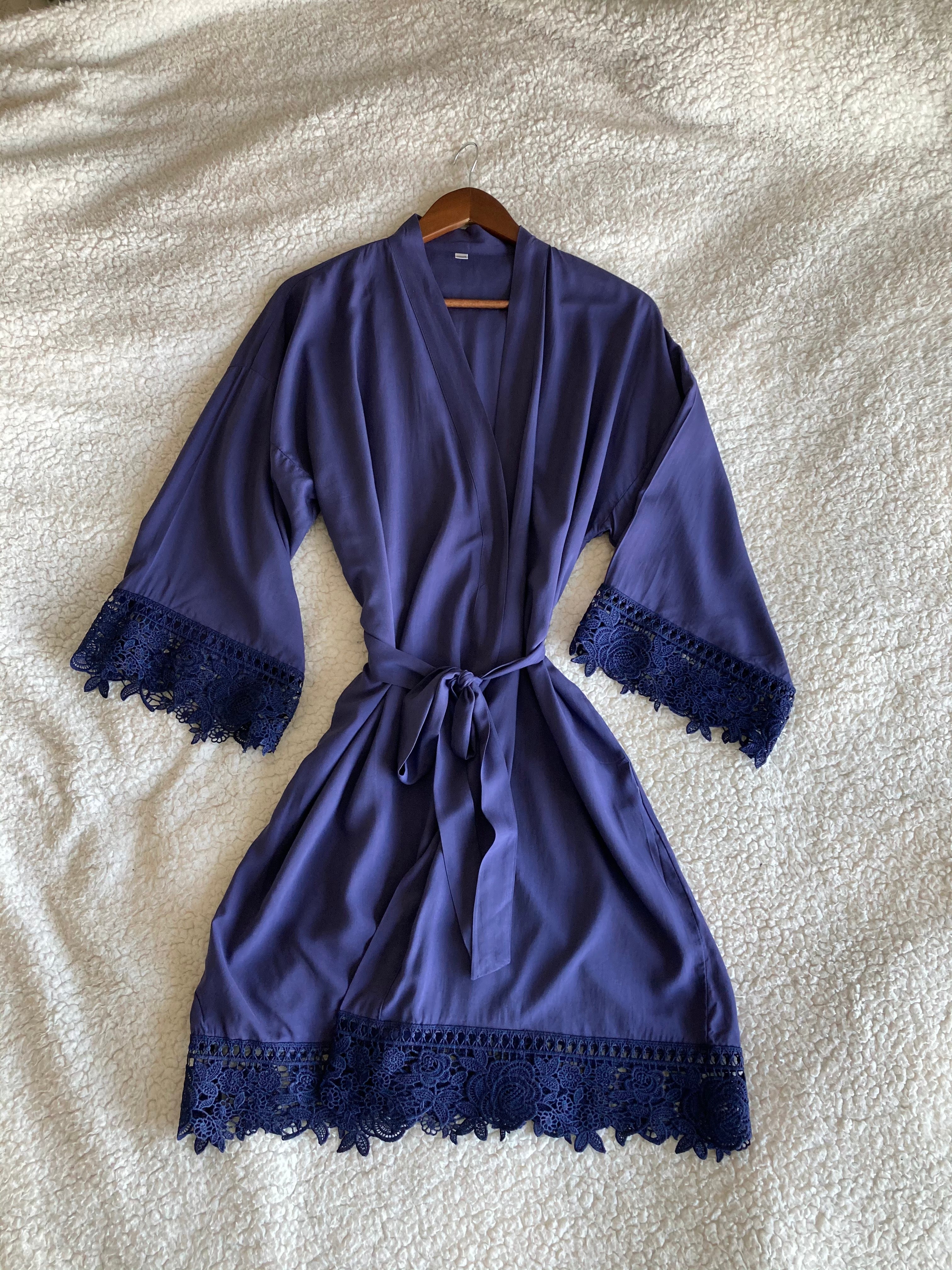 Beautiful Lace Detail Robe