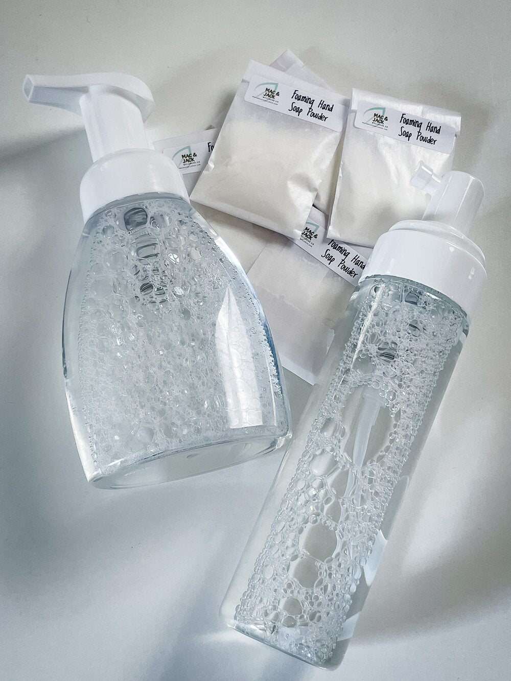 Powdered Foaming hand soap starter pack